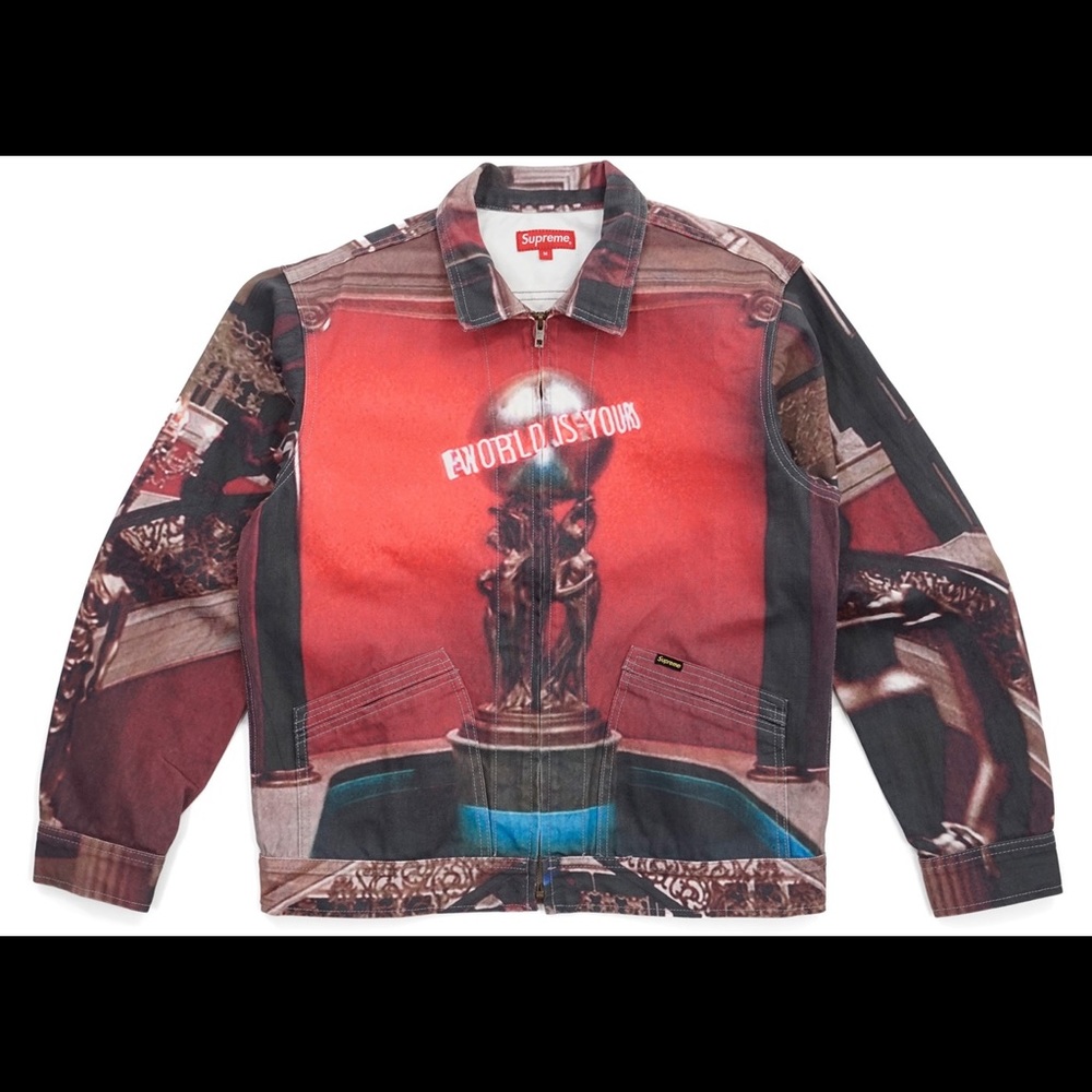 Scarface- The world is yours denim jacket.